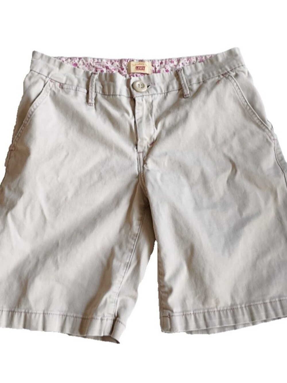 vintage levi's capri khaki size 6 2000s y2k